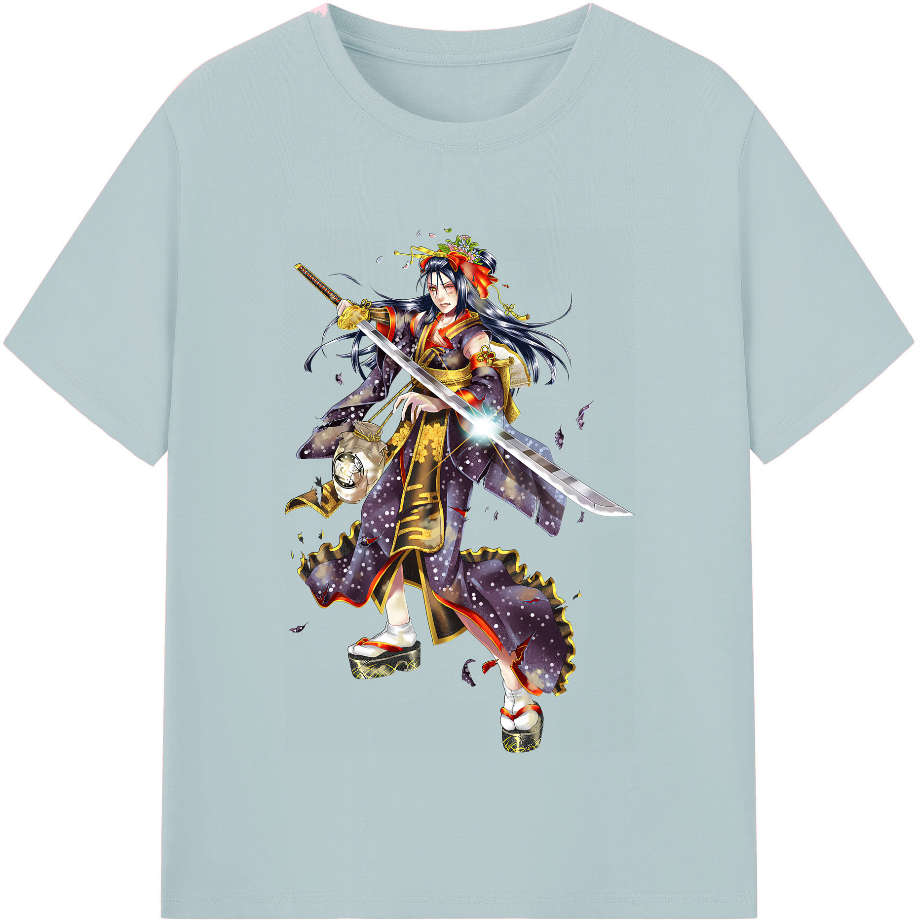 （画像用） 刀剣乱舞 Touken Ranbu 綿100％半袖Tシャツ（フロントプリント）
